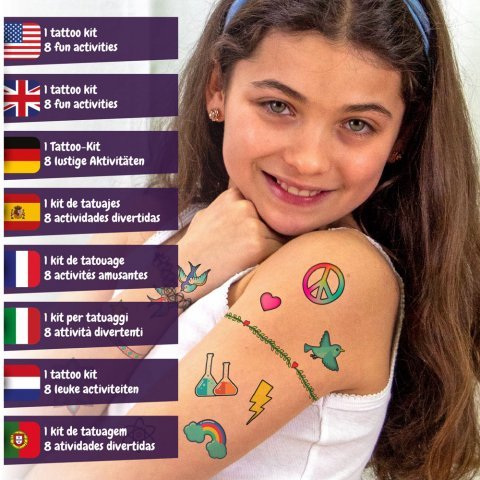 Tattoo Factory Kit I. Образователна игра за деца - разнороден