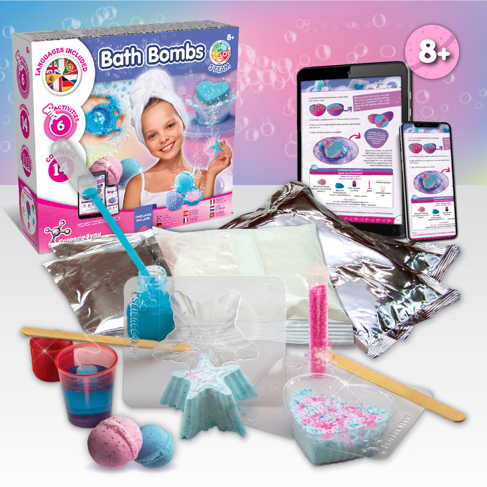 Bath Bombs Kit I. Giocattolo educativo per bambini