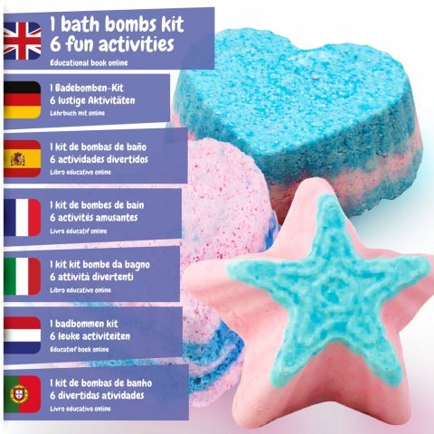 Bath Bombs Kit I. Образователна игра за деца - разнороден