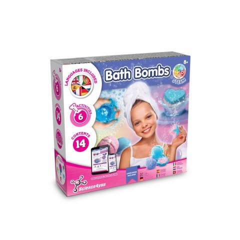 Bath Bombs Kit I. Образователна игра за деца