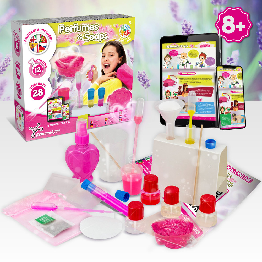 Perfume & Soap Factory Kit I. Gioco educativo per bambini