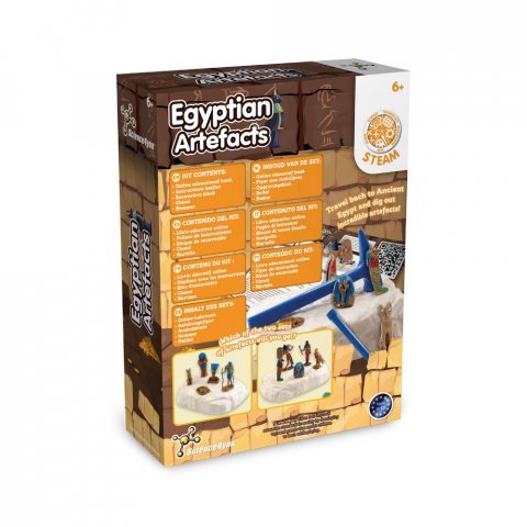 Ancient Egypt Excavation Kit I. Образователна игра за деца - разнороден