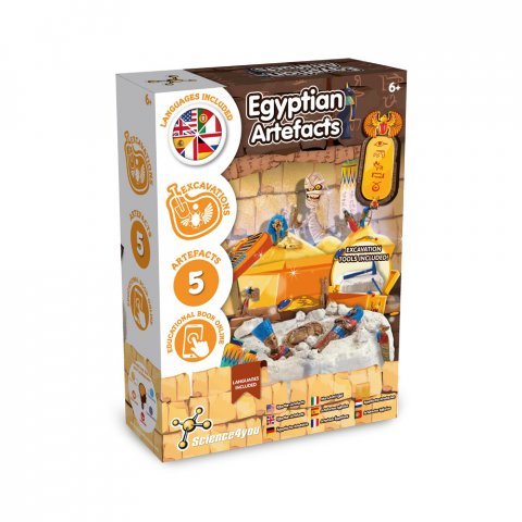 Ancient Egypt Excavation Kit I. Образователна игра за деца - разнороден