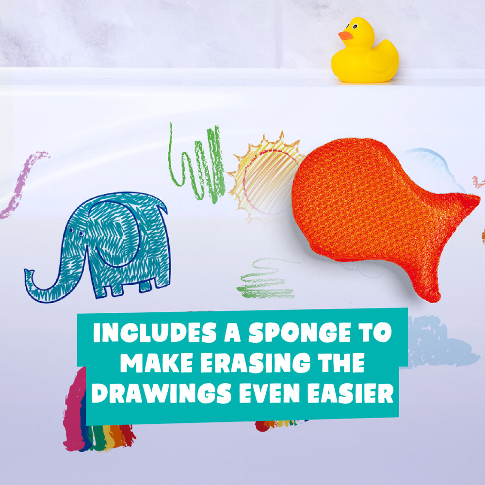 BATH CRAYONS. Giochi educativi per bambini