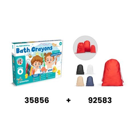 BATH CRAYONS. Edukativne igračke za djecu