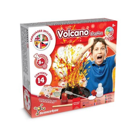 VOLCANIC ERUPTION GAME. Образователна игра за деца