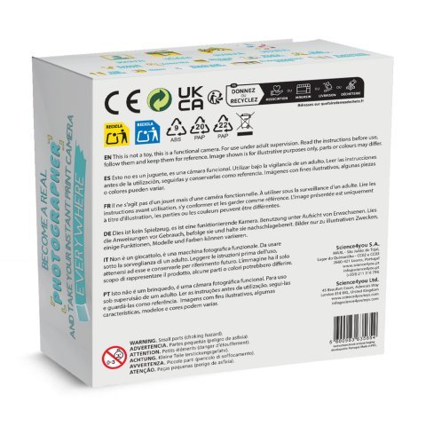 INSTANT CAMERA. Образователна игра за деца - разнороден