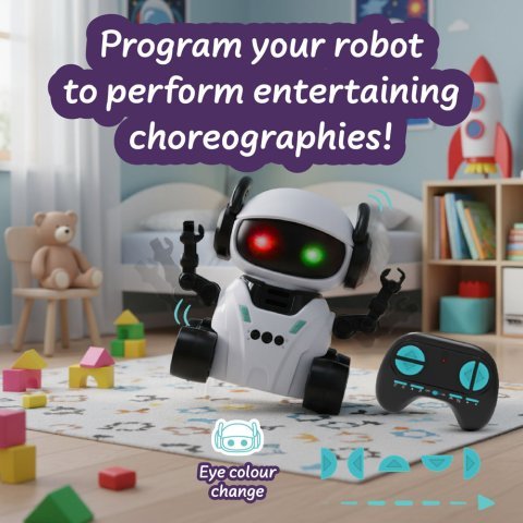 ROMI INTELLIGENT ROBOT. Образователна игра за деца - разнороден