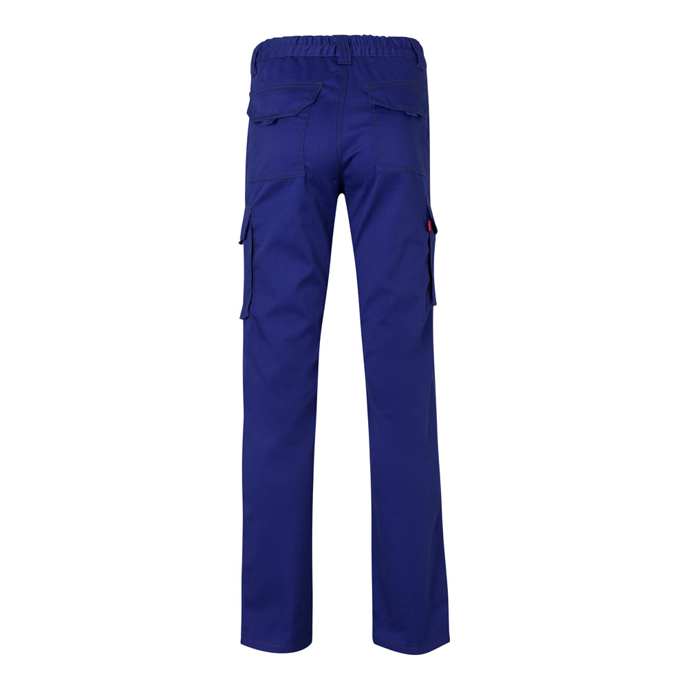 VL LUGH. Pantaloni elasticizzati con diverse tasche (240g/m²), in cotone (46%), EME (38%) e poliestere (16%)