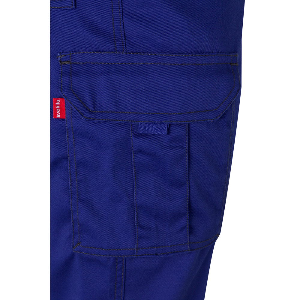 VL LUGH. Pantaloni elasticizzati con diverse tasche (240g/m²), in cotone (46%), EME (38%) e poliestere (16%)