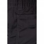 VL PAN. Pantaloni stretch cu buzunare multiple (290 g/m&sup2;), din bumbac (46%), EME (38%) și poliester (16%) - Negru