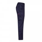 VL PAN. Pantaloni stretch cu buzunare multiple (290 g/m&sup2;), din bumbac (46%), EME (38%) și poliester (16%) - Albastru
