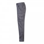 VL PAN. Pantaloni stretch cu buzunare multiple (290 g/m&sup2;), din bumbac (46%), EME (38%) și poliester (16%) - Gri
