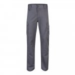 VL PAN. Pantaloni stretch cu buzunare multiple (290 g/m&sup2;), din bumbac (46%), EME (38%) și poliester (16%) - Gri