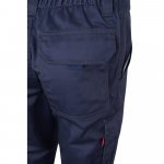 VL PAN. Pantaloni stretch cu buzunare multiple (290 g/m&sup2;), din bumbac (46%), EME (38%) și poliester (16%) - Albastru marin