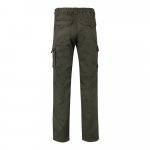 VL PAN. Pantaloni stretch cu buzunare multiple (290 g/m&sup2;), din bumbac (46%), EME (38%) și poliester (16%) - Verde armată