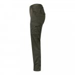 VL PAN. Pantaloni stretch cu buzunare multiple (290 g/m&sup2;), din bumbac (46%), EME (38%) și poliester (16%) - Verde armată