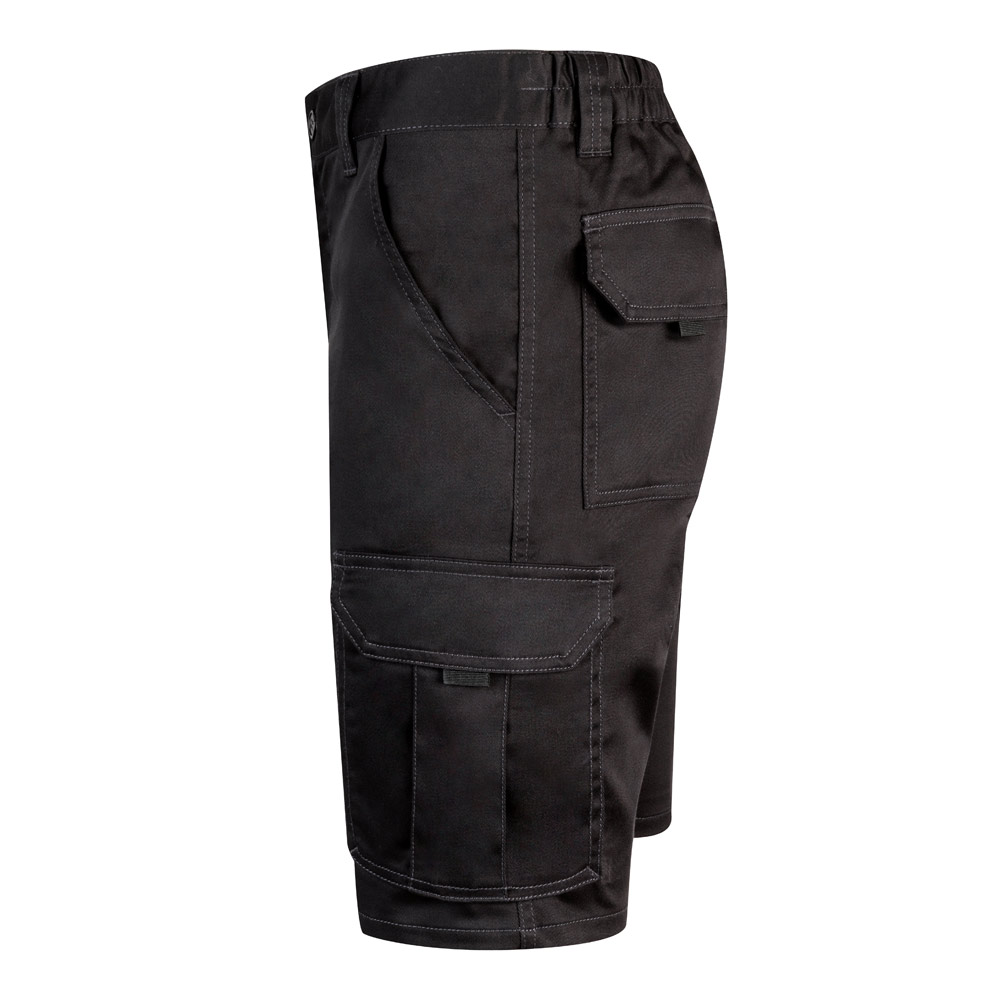 VL HEBE. Bermuda elasticizzati con diverse tasche (240g/m²), in cotone (46%), EME (38%) e poliestere (16%)