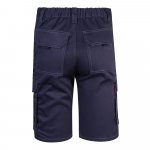 VL HEBE. Разтегателни бермуди с много джобове (240 г/м&sup2;), от памук (46%), ЕМЕ (38%) и полиестер (16%) - Син