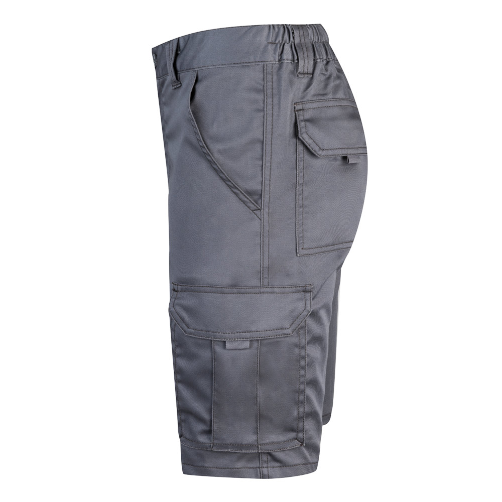 VL HEBE. Bermuda elasticizzati con diverse tasche (240g/m²), in cotone (46%), EME (38%) e poliestere (16%)