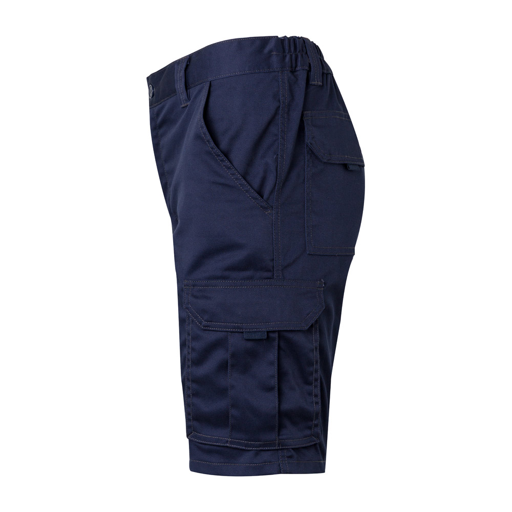 VL HEBE. Bermuda elasticizzati con diverse tasche (240g/m²), in cotone (46%), EME (38%) e poliestere (16%)