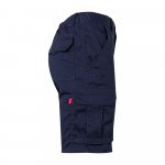 VL HEBE. Разтегателни бермуди с много джобове (240 г/м&sup2;), от памук (46%), ЕМЕ (38%) и полиестер (16%) - тъмносин