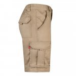 VL HEBE. Разтегателни бермуди с много джобове (240 г/м&sup2;), от памук (46%), ЕМЕ (38%) и полиестер (16%) - Лек естествен