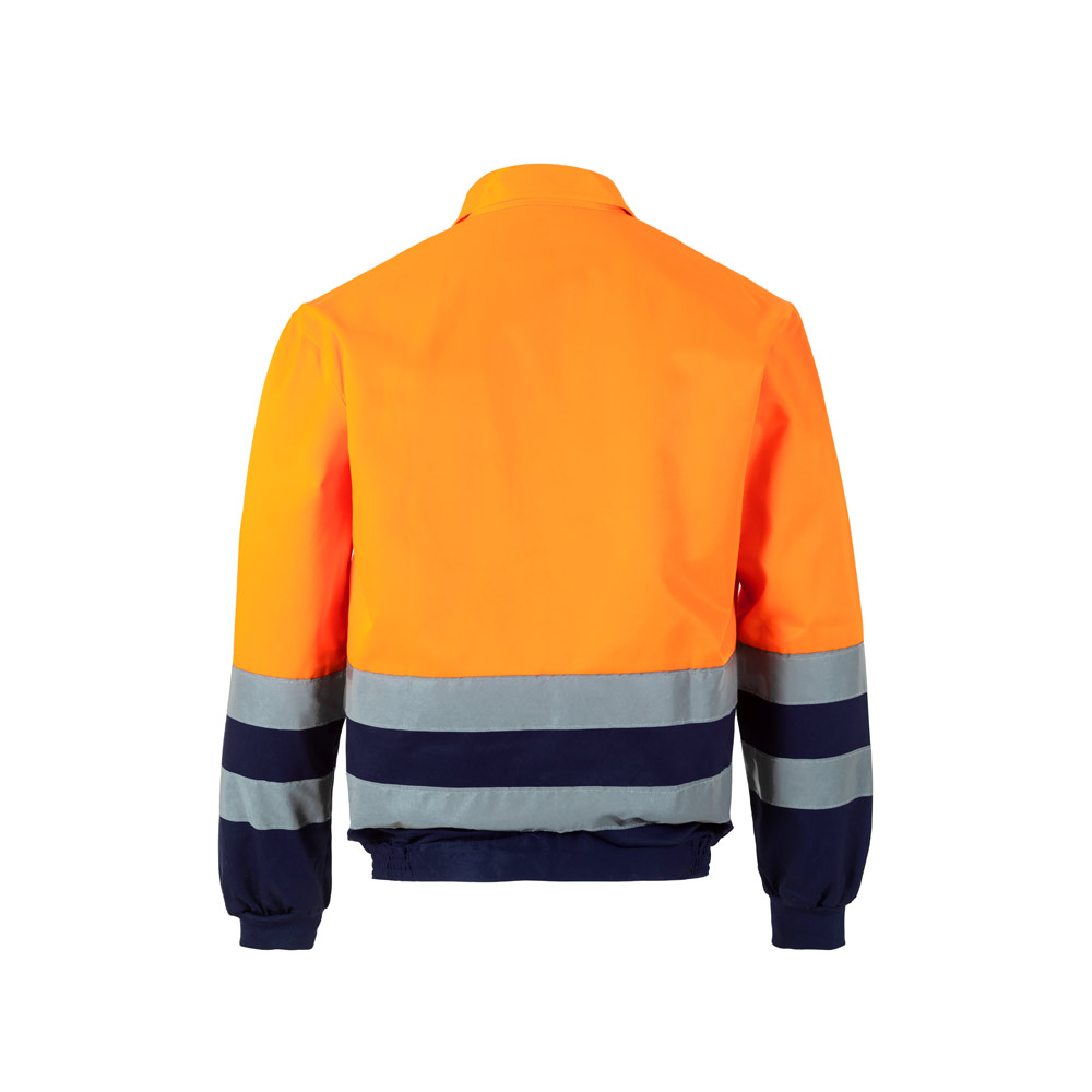 VL NEPTUNE LARGE. Giacca in twill bicolore (210g/m²) in poliestere (80%) e cotone (20%)