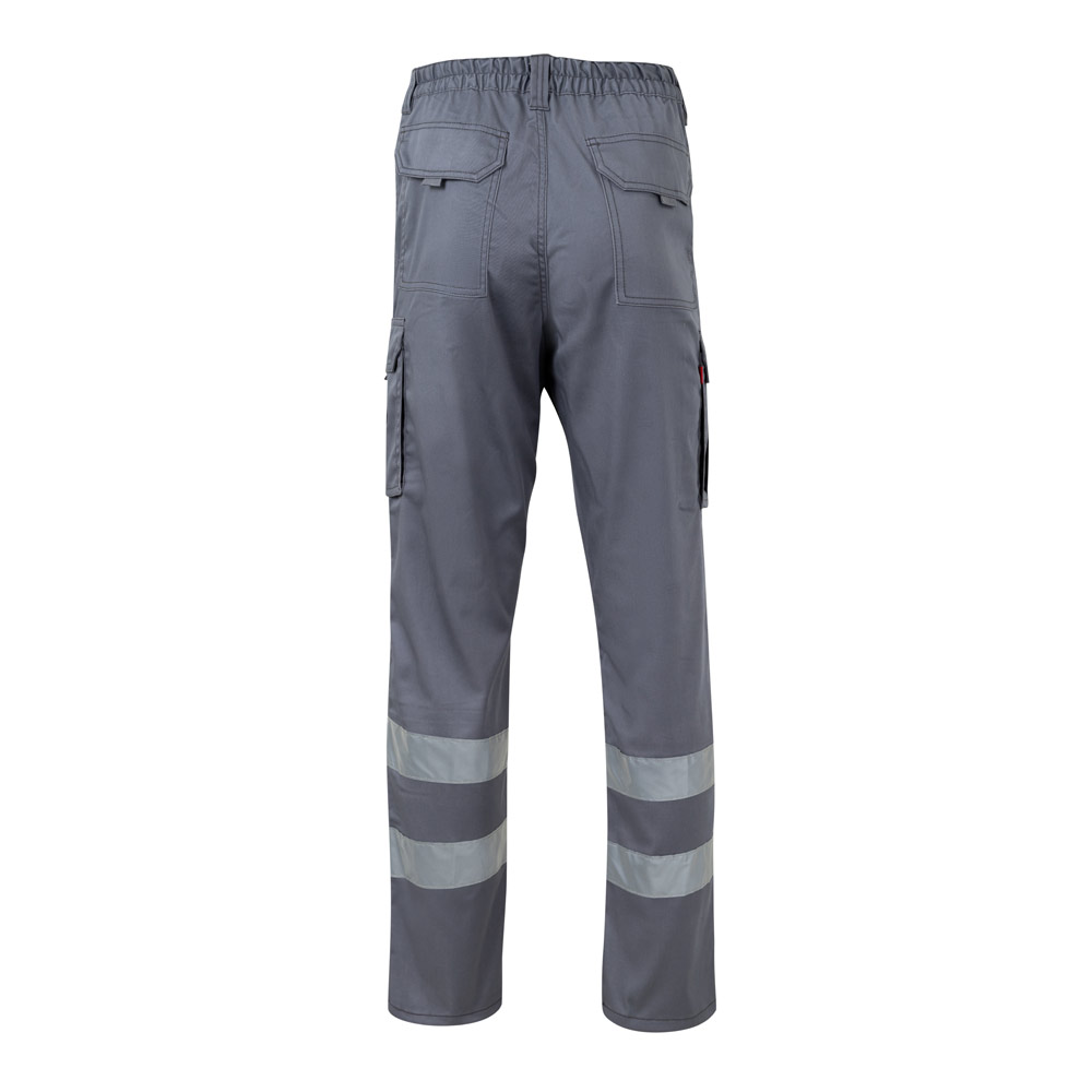 VL DIONYSUS. Pantaloni elasticizzati con diverse tasche (240g/m²), in cotone (46%), EME (38%) e poliestere (16%)