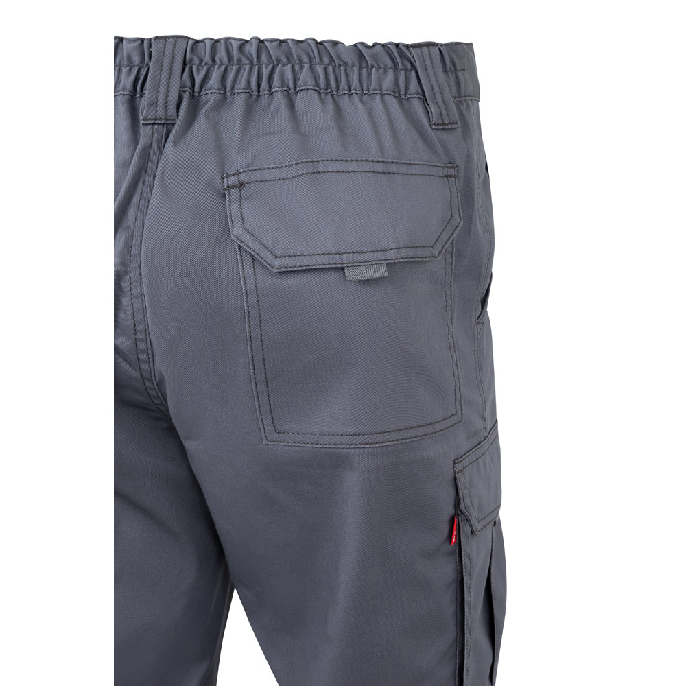 VL DIONYSUS. Pantaloni elasticizzati con diverse tasche (240g/m²), in cotone (46%), EME (38%) e poliestere (16%)