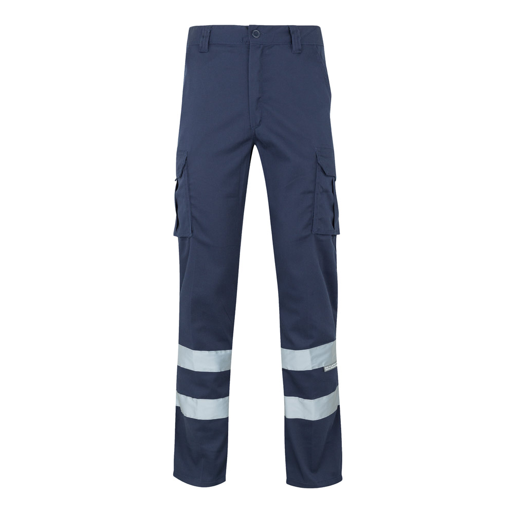 VL DIONYSUS. Pantaloni elasticizzati con diverse tasche (240g/m²), in cotone (46%), EME (38%) e poliestere (16%)