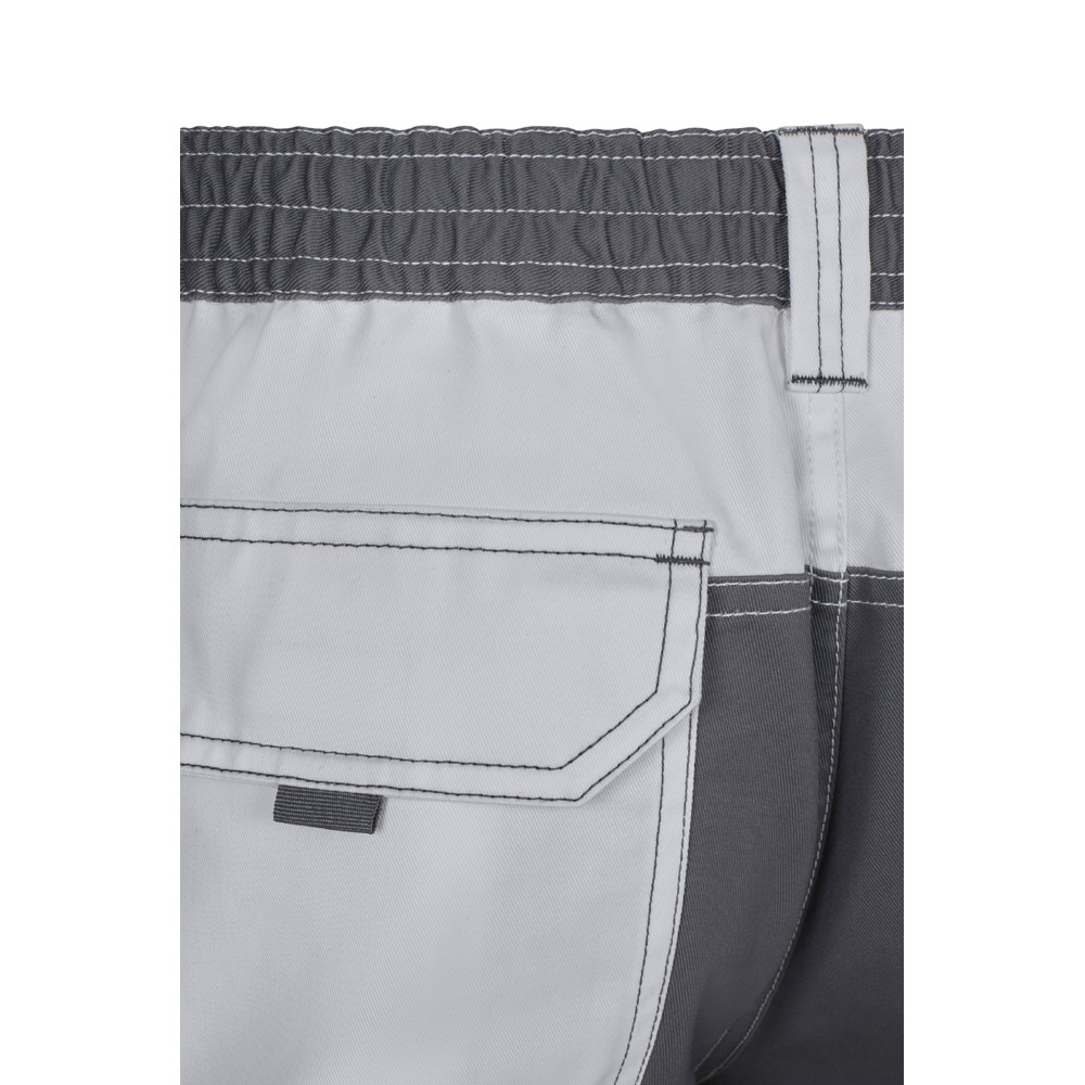 VL NJORD. Pantaloni in twill bicolore con diverse tasche (240g/m²), in cotone (35%) e poliestere (65%)
