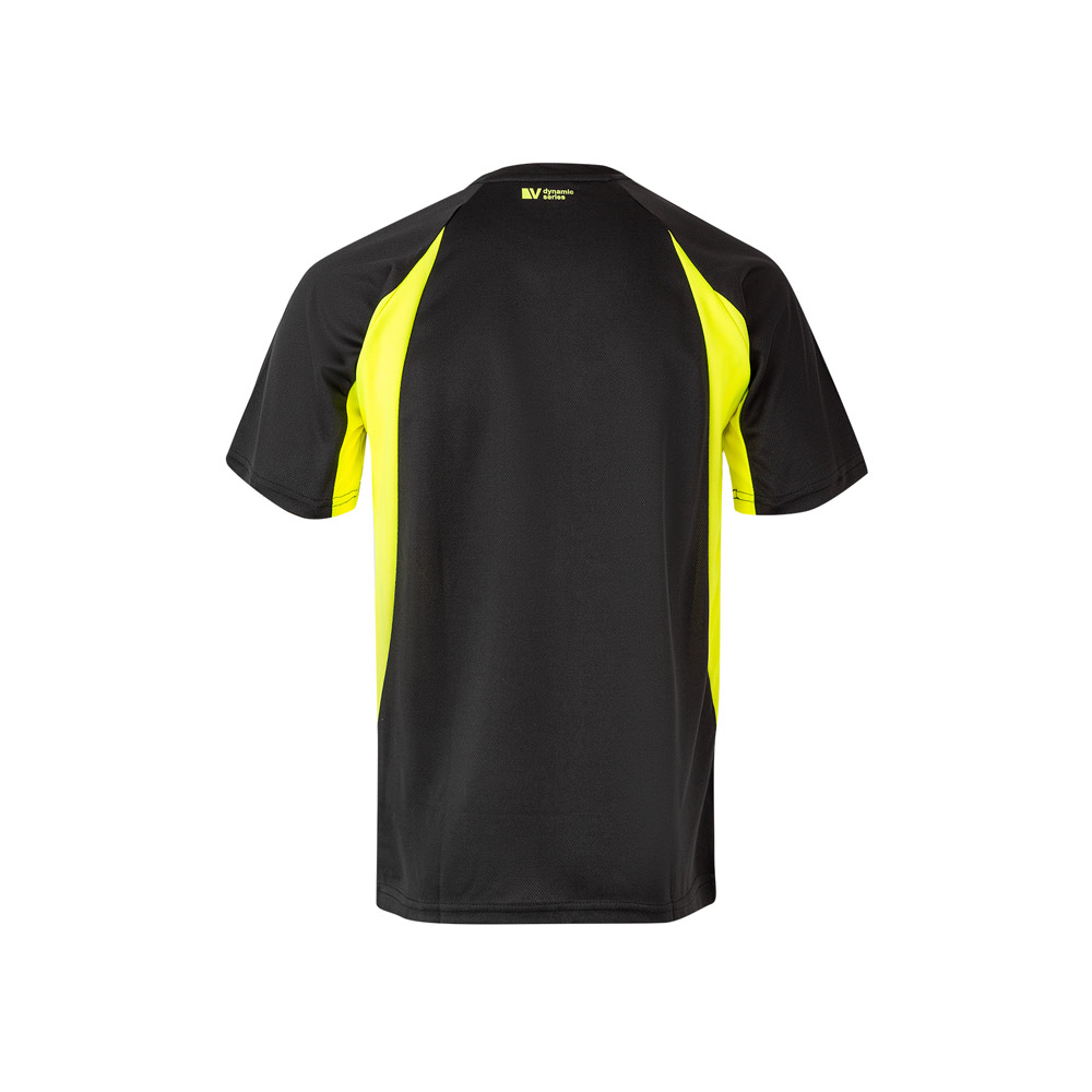 VL SLAYER. T-shirt tecnica bicolore bird-eye (160g/m²), in poliestere (100%)