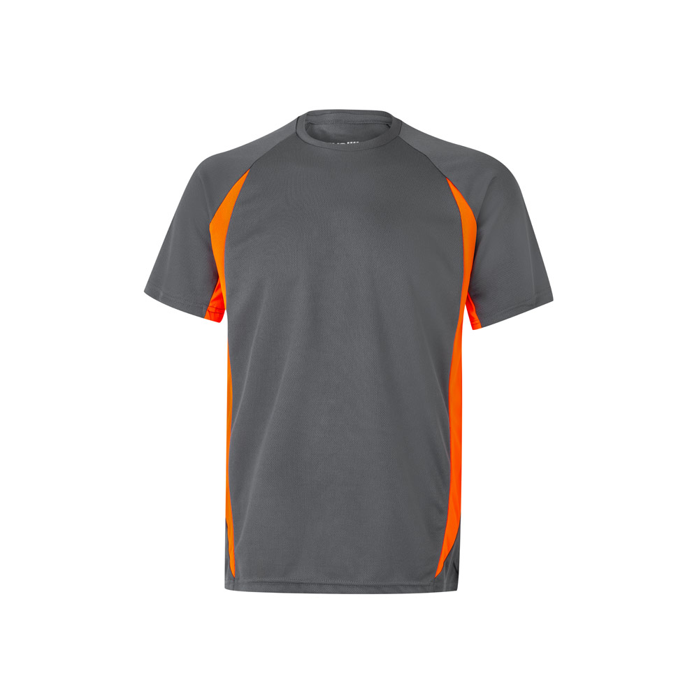 VL SLAYER. T-shirt tecnica bicolore bird-eye (160g/m²), in poliestere (100%)
