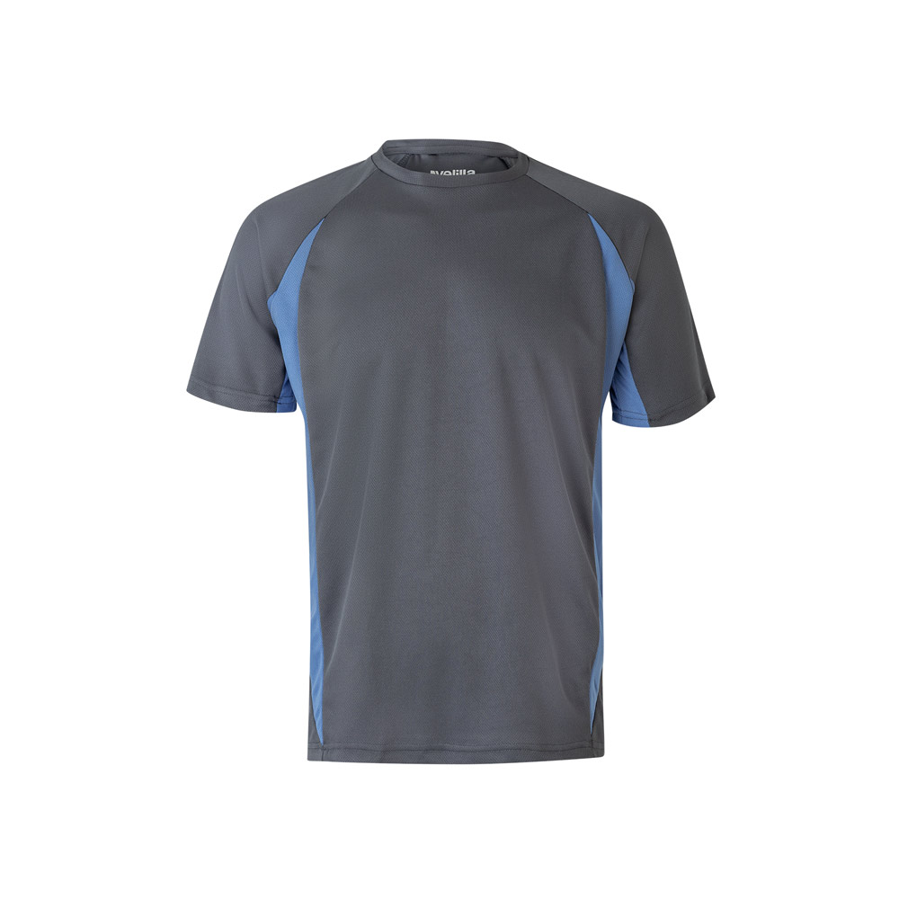 VL SLAYER. T-shirt tecnica bicolore bird-eye (160g/m²), in poliestere (100%)