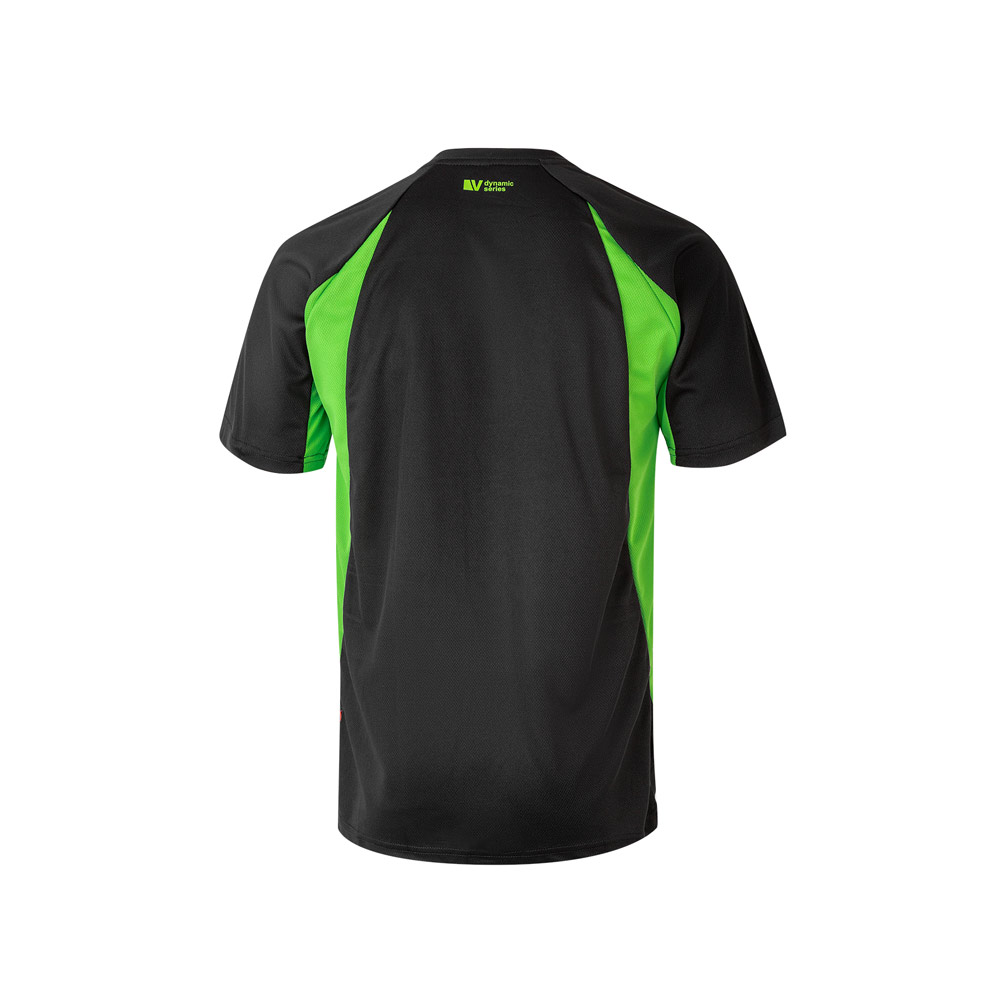 VL SLAYER. T-shirt tecnica bicolore bird-eye (160g/m²), in poliestere (100%)