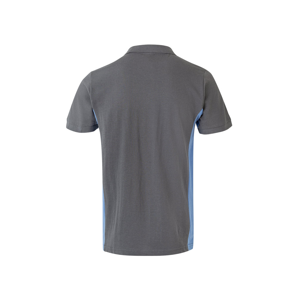 VL SUPAY. Polo bicolore piqué (180g/m²), a maniche corte, in cotone (60%) e poliestere (40%)