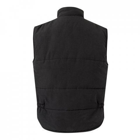VL MEFITIS. Colete acolchoado multibolsos  (220g/m&sup2;), em poli&eacute;ster (100%) - Preto