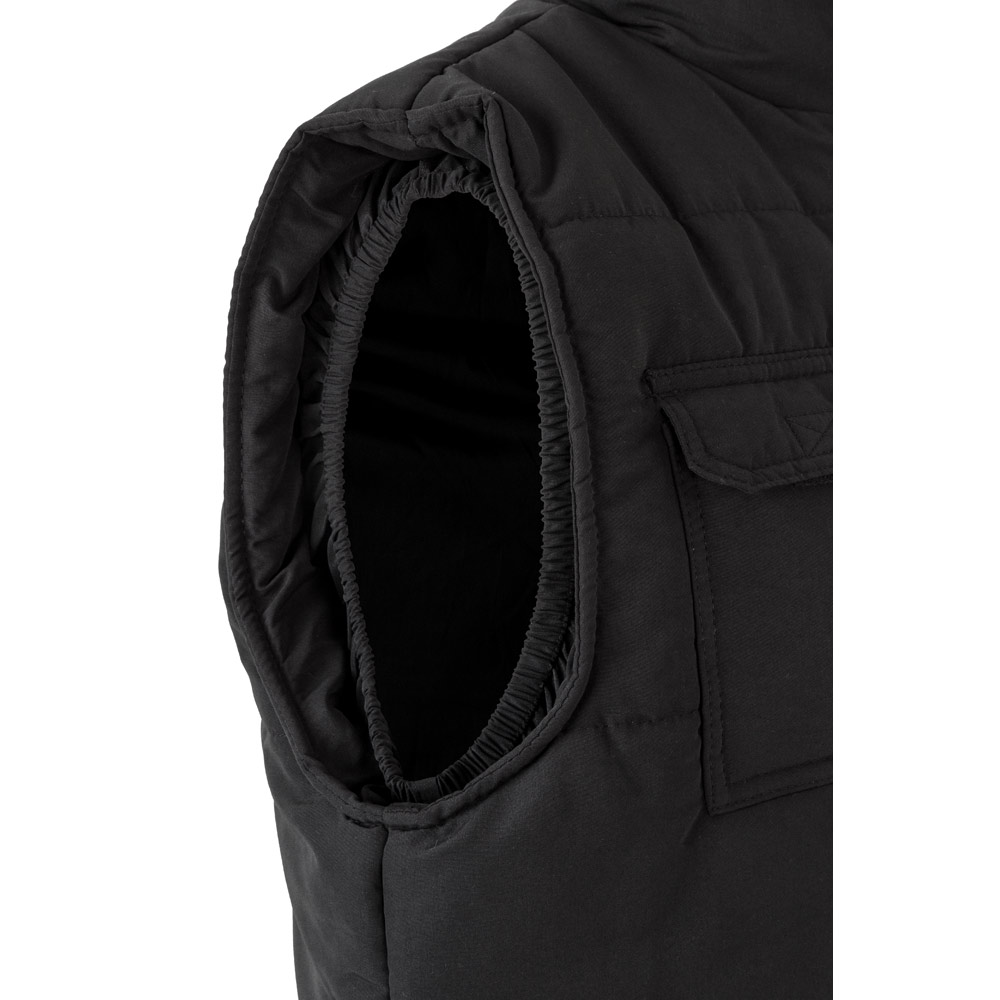 VL MEFITIS. Gilet imbottito con diverse tasche (220g/m²), in poliestere (100%)