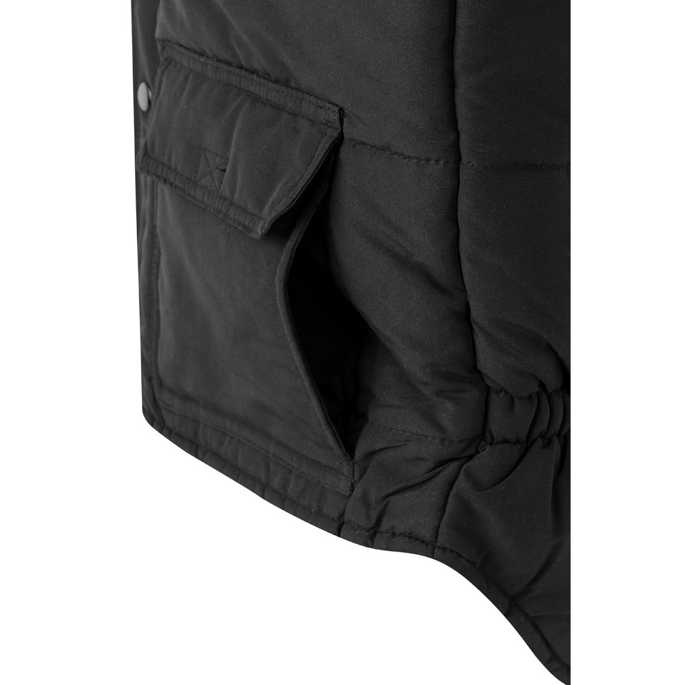 VL MEFITIS. Gilet imbottito con diverse tasche (220g/m²), in poliestere (100%)