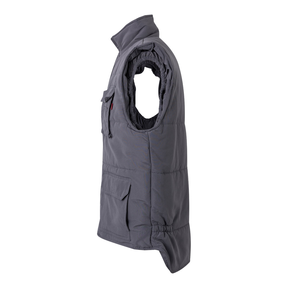 VL MEFITIS. Gilet imbottito con diverse tasche (220g/m²), in poliestere (100%)
