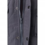 VL MEFITIS. Colete acolchoado multibolsos  (220g/m&sup2;), em poli&eacute;ster (100%) - Cinzento