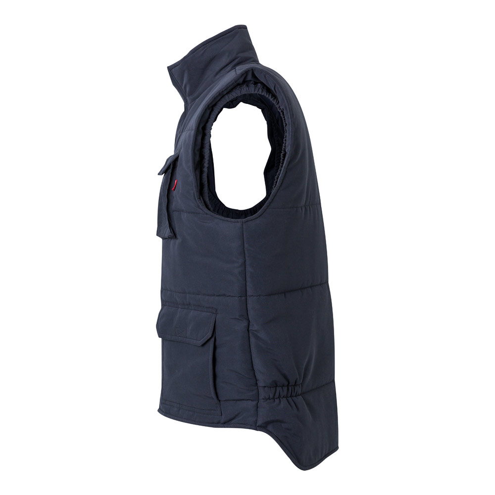 VL MEFITIS. Gilet imbottito con diverse tasche (220g/m²), in poliestere (100%)