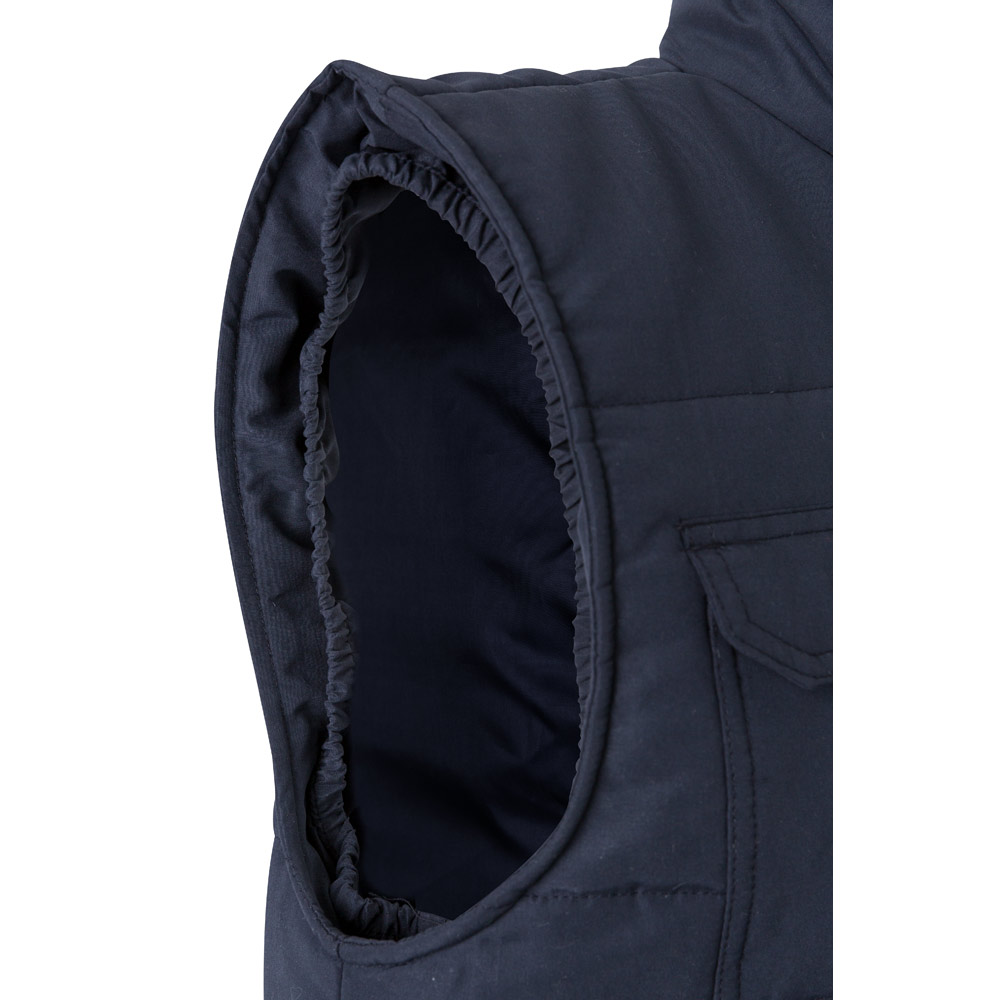 VL MEFITIS. Gilet imbottito con diverse tasche (220g/m²), in poliestere (100%)