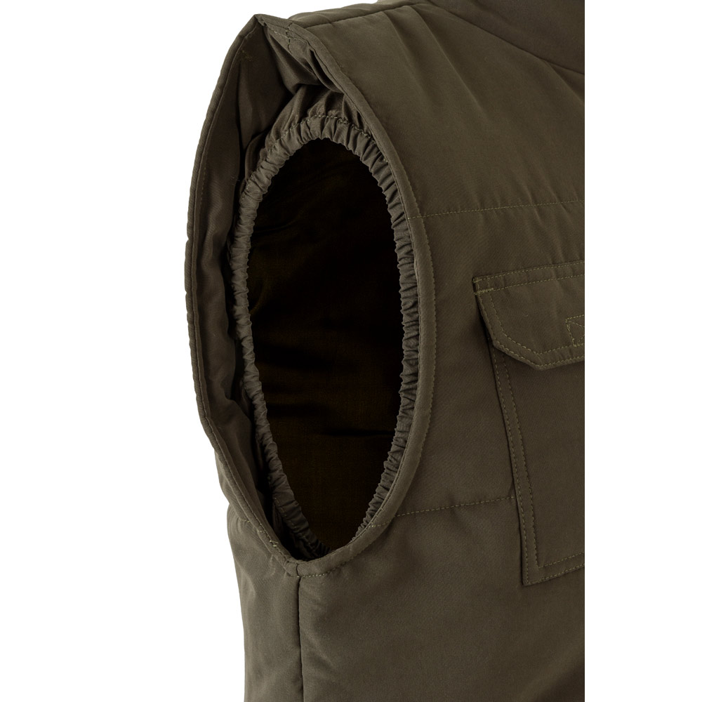 VL MEFITIS. Gilet imbottito con diverse tasche (220g/m²), in poliestere (100%)