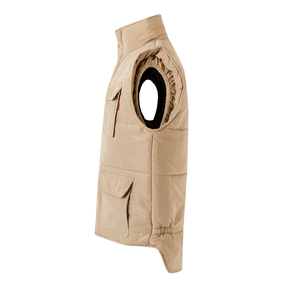 VL MEFITIS. Gilet imbottito con diverse tasche (220g/m²), in poliestere (100%)