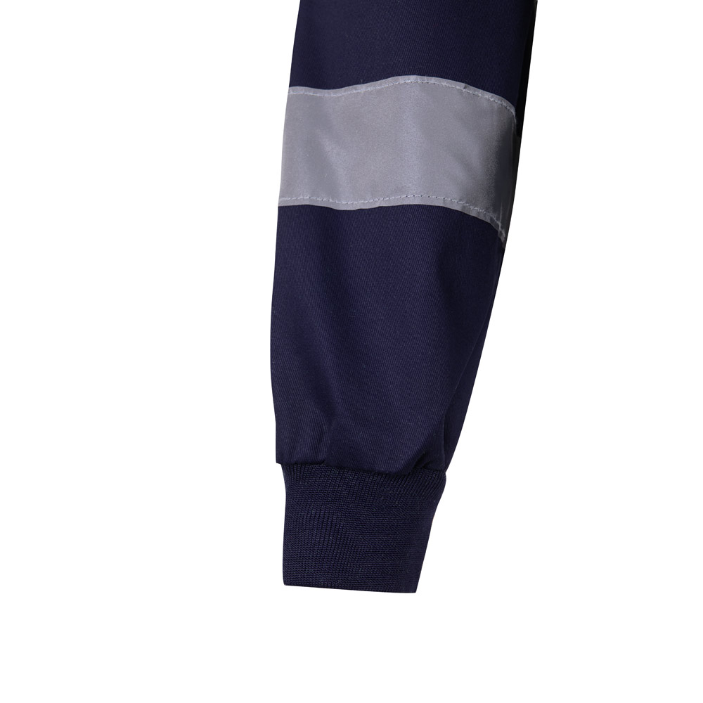 VL NEPTUNE. Giacca in twill bicolore (210g/m²) in poliestere (80%) e cotone (20%)