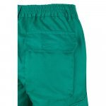 VL ATHENA. Pantaloni din twill &icirc;n două tonuri (210g/m&sup2;), căptușiți, cu mai multe buzunare, din bumbac (20%) și poliester (80%) - Verde/Galben