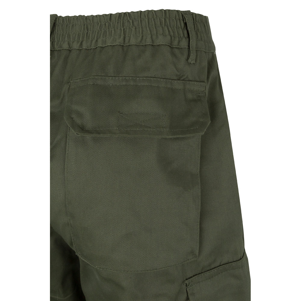VL ATHENA. Pantaloni in twill bicolore, foderati, con diverse tasche, in cotone (20%) e poliestere (80%)