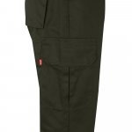 VL POSEIDON. Двуцветни панталони от плат с много джобове (210 г/м&sup2;), от памук (20%) и полиестер (80%) - Армия зелено/жълт